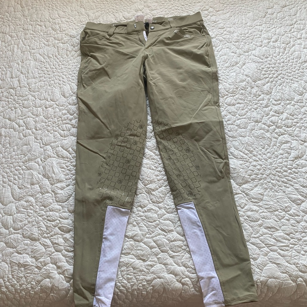 Tan Breeches 34L Romfh Silver